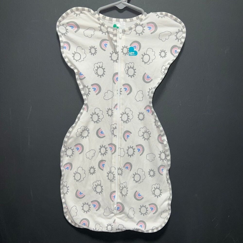 Love To Dream Swaddle UP Designer Adaptive Swaddle Wrap - Rainbow Small MODERATE